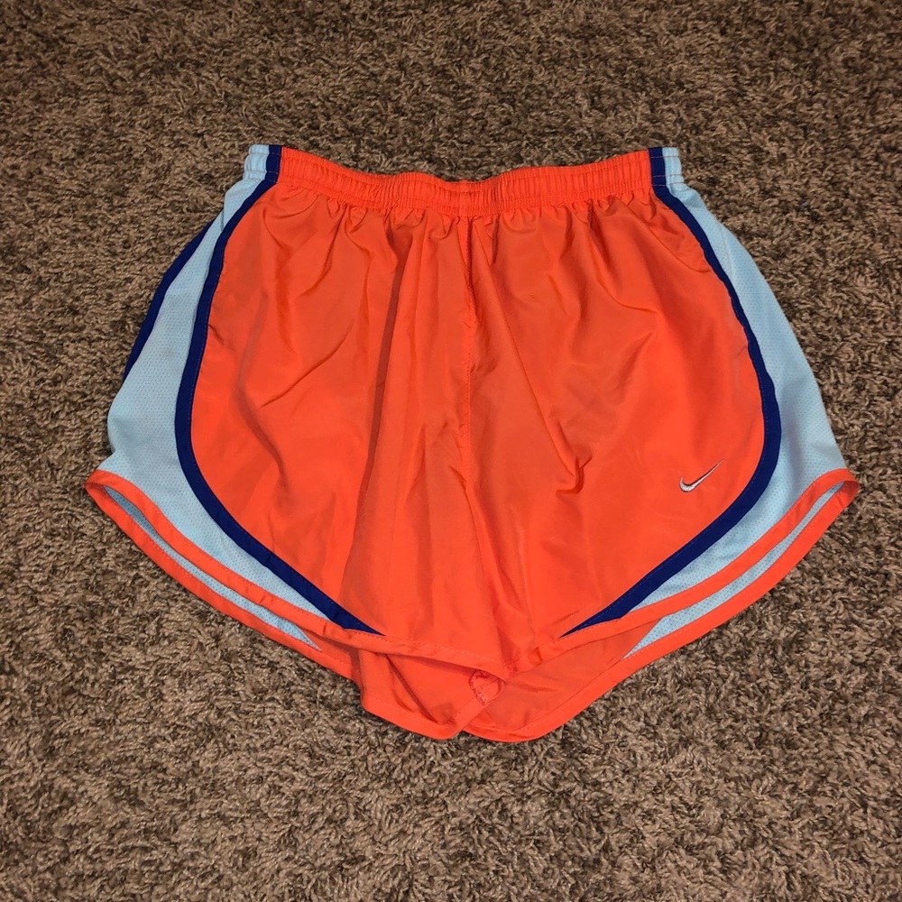 Orange/Blue Nike Tempo Shorts